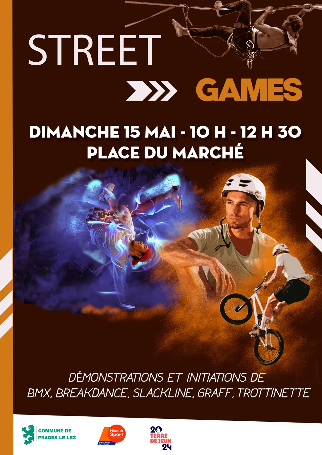 Marché street game à Prades-le-Lez