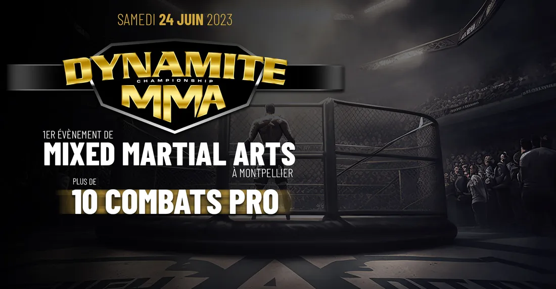 12 combats au menu du "Dynamite Championship MMA" à Montpellier.
