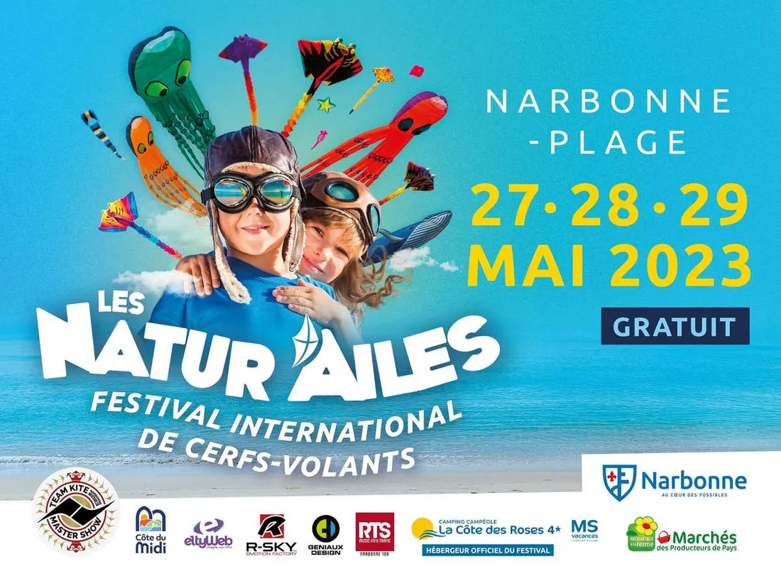 Les Natur’Ailes, le festival international de cerfs-volants !