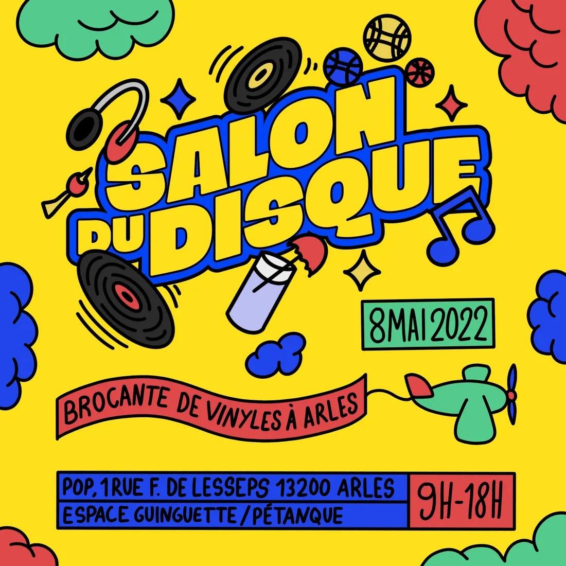 Salon du disque - Bourse de vinyles à Arles