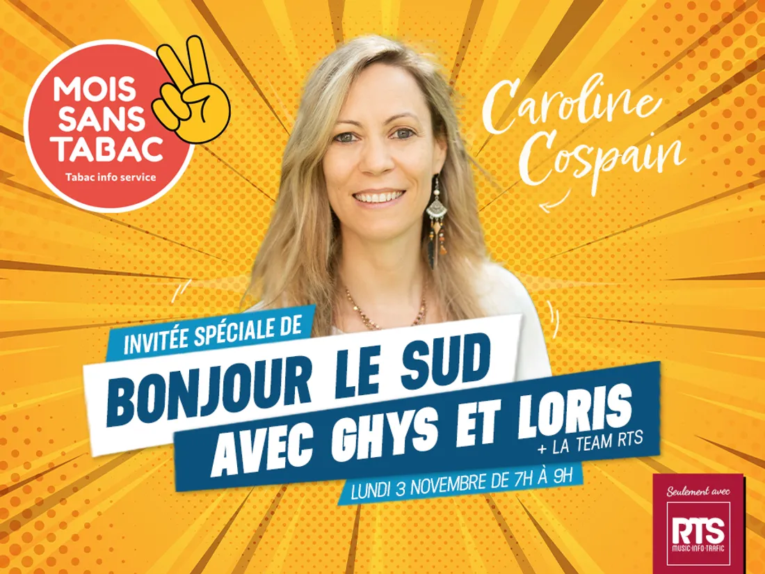 Caroline Cospain dans la matinale “Bonjour le Sud” avec Ghys et Loris !