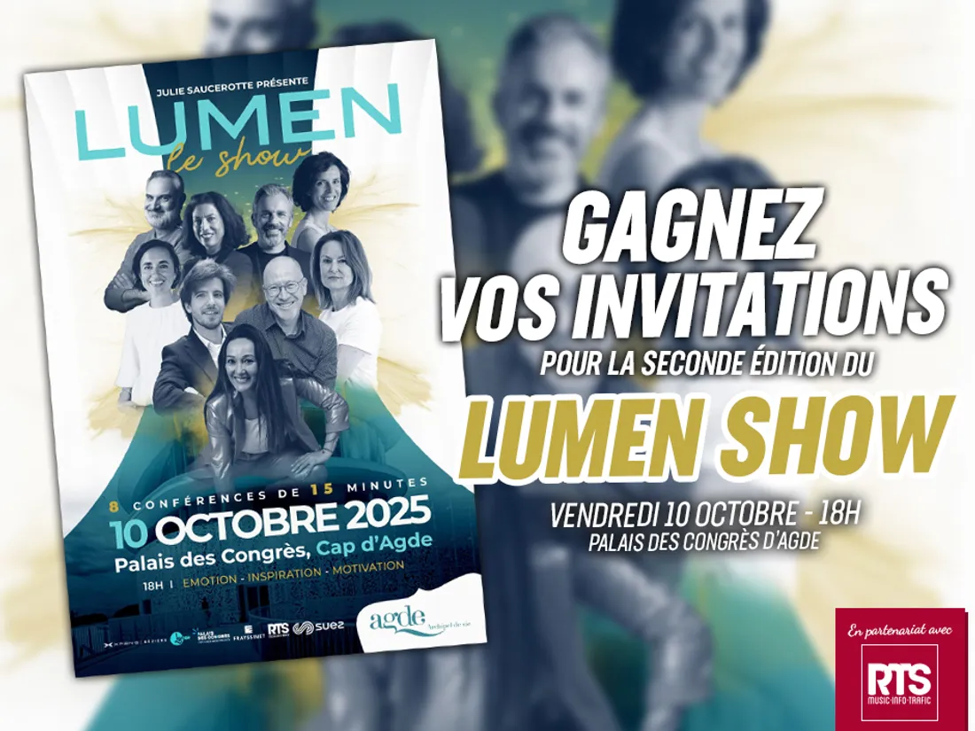 Gagnez vos entrées pour le Lumen Show