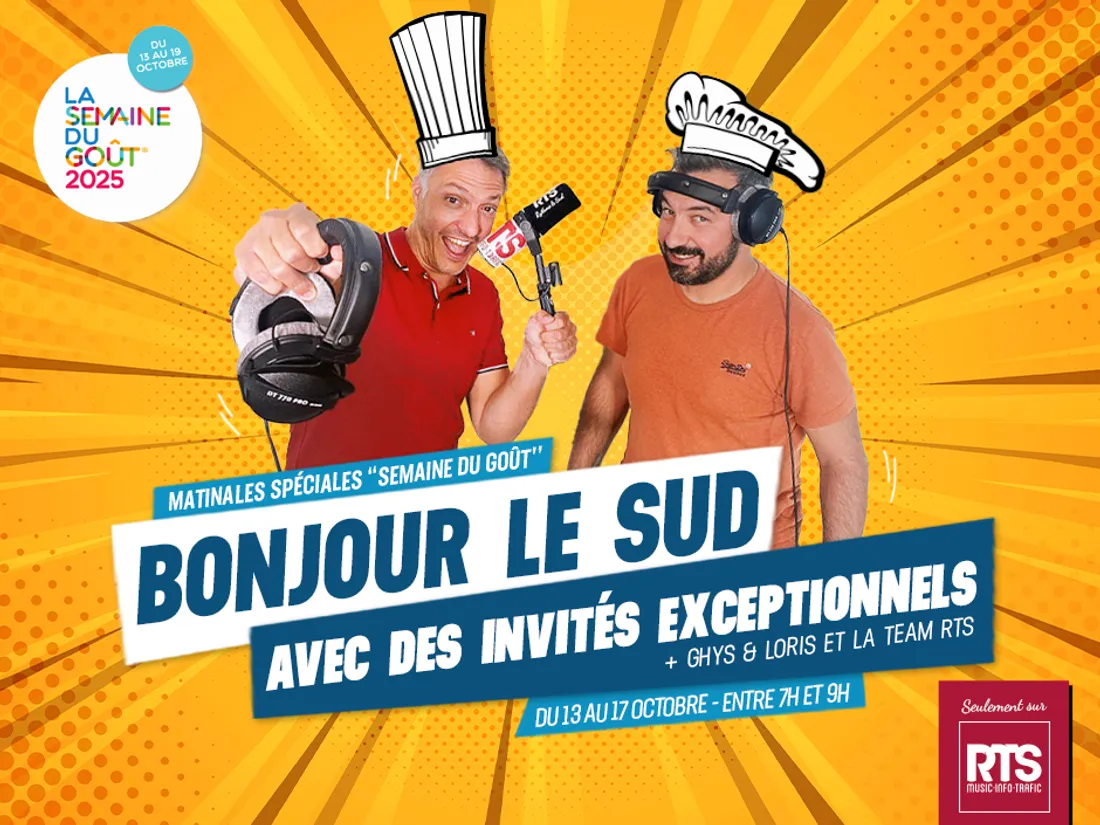 Vivez la semaine du goût sur RTS !