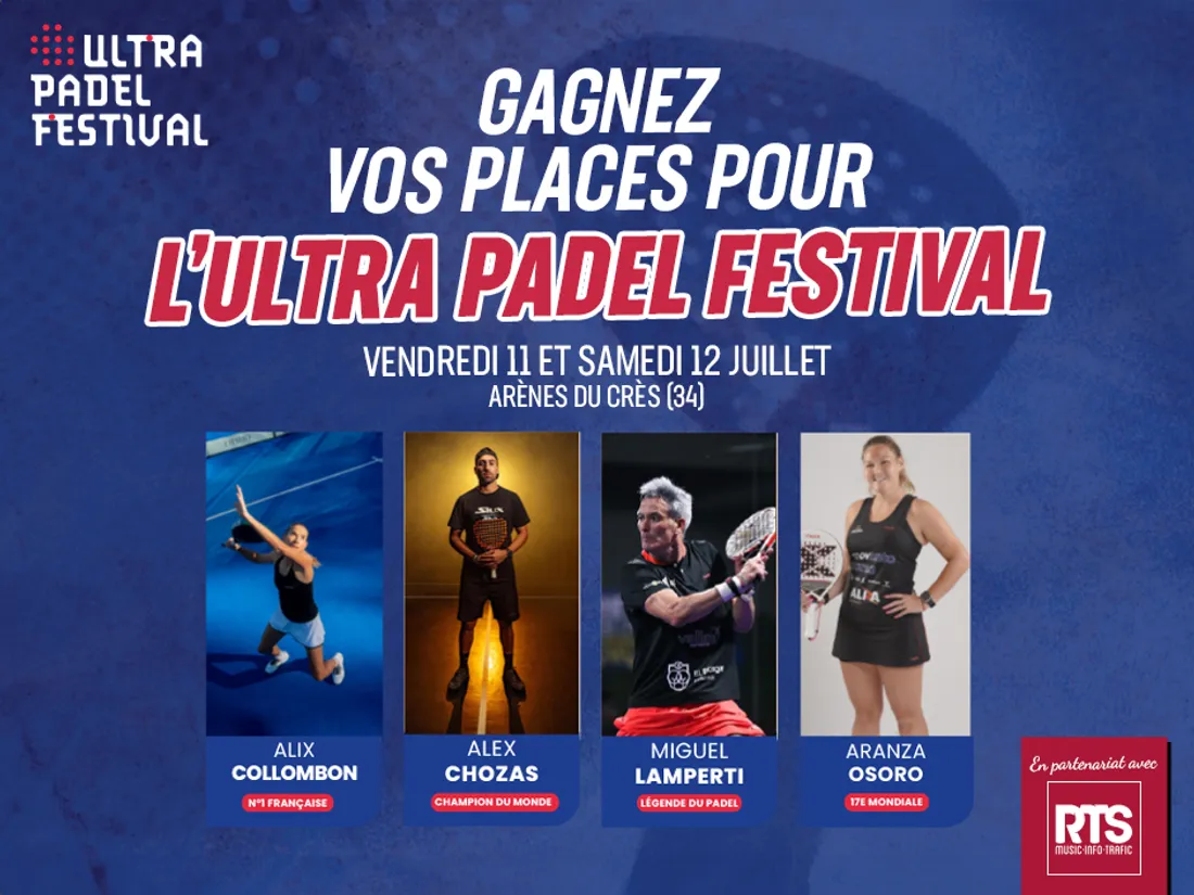 Gagnez vos entrées pour l'Ultra Padel Festival 