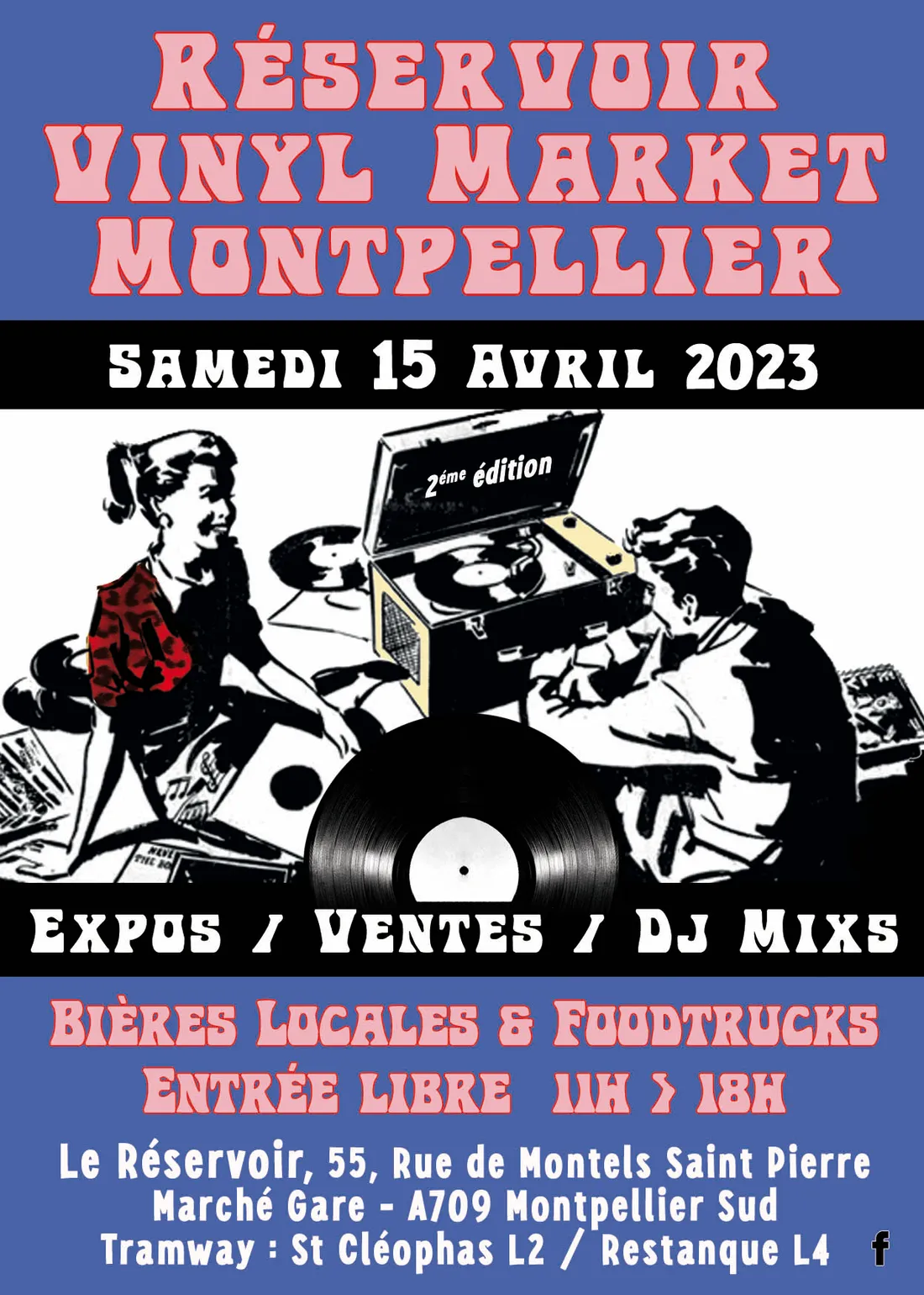 Réservoir Vinyle Market Montpellier