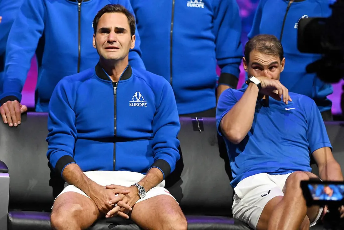 Roger Federer a disputé son dernier match vendredi, avec Rafaël Nadal à Londres.