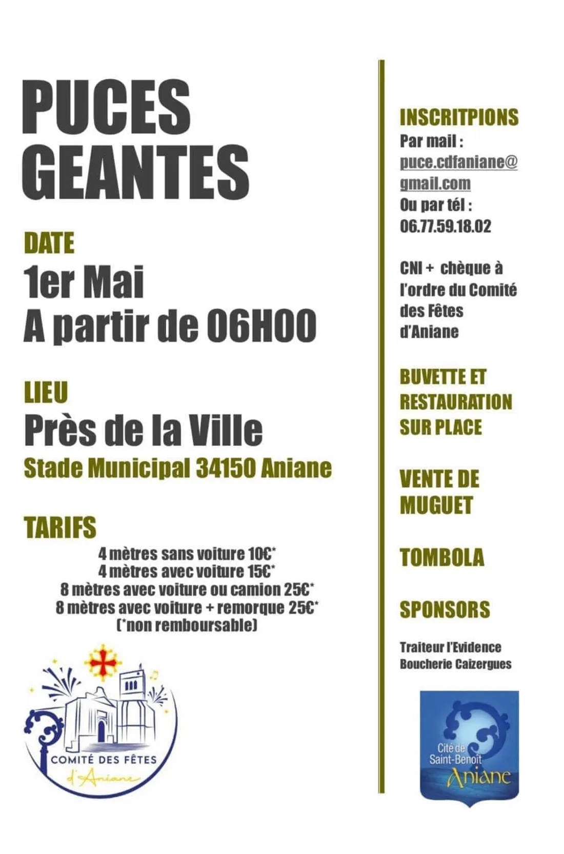 Puces géantes à Anianes !