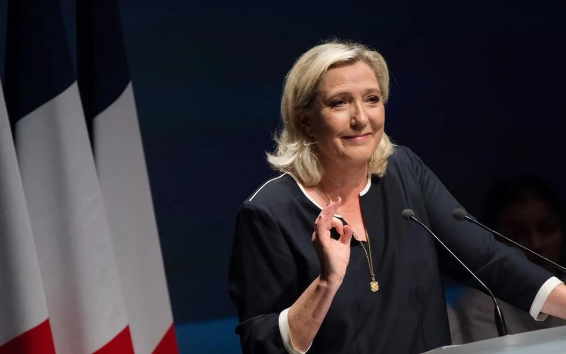 Marine Le Pen, candidate RN à la présidentielle.