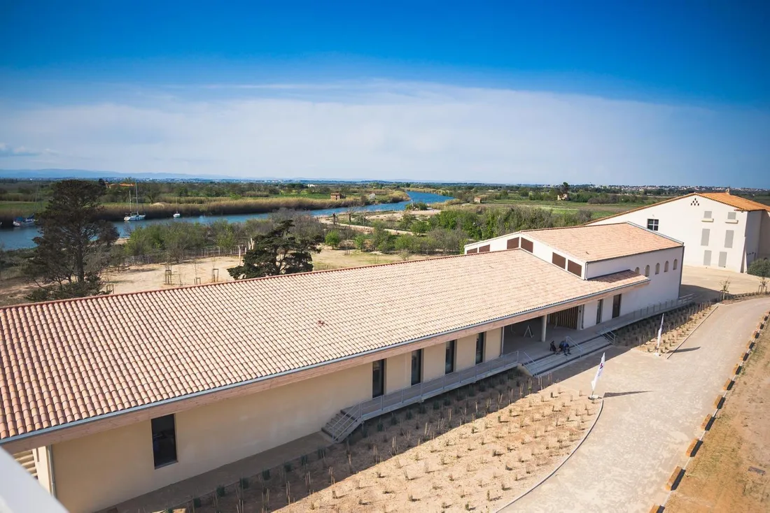 La Maison de site des Orpellières à Sérignan-plage.