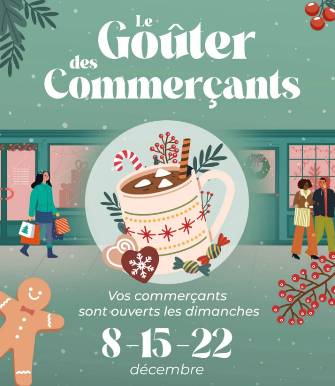 Le goûter des commerçants de Saint-Omer