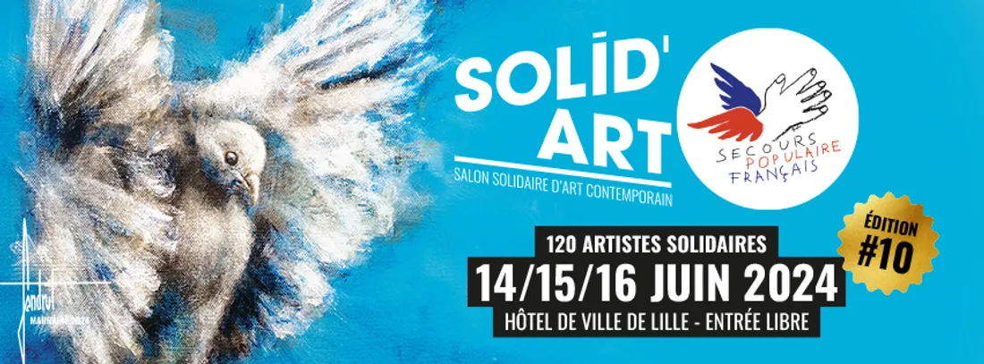 L'événement Solid'Art à l'Hôtel de Ville de Lille