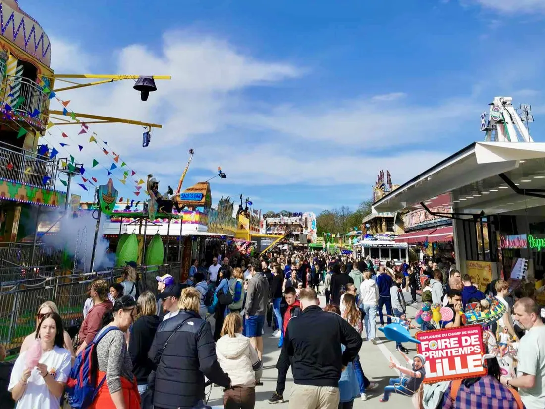 La foire aux manèges de Lille prolongée