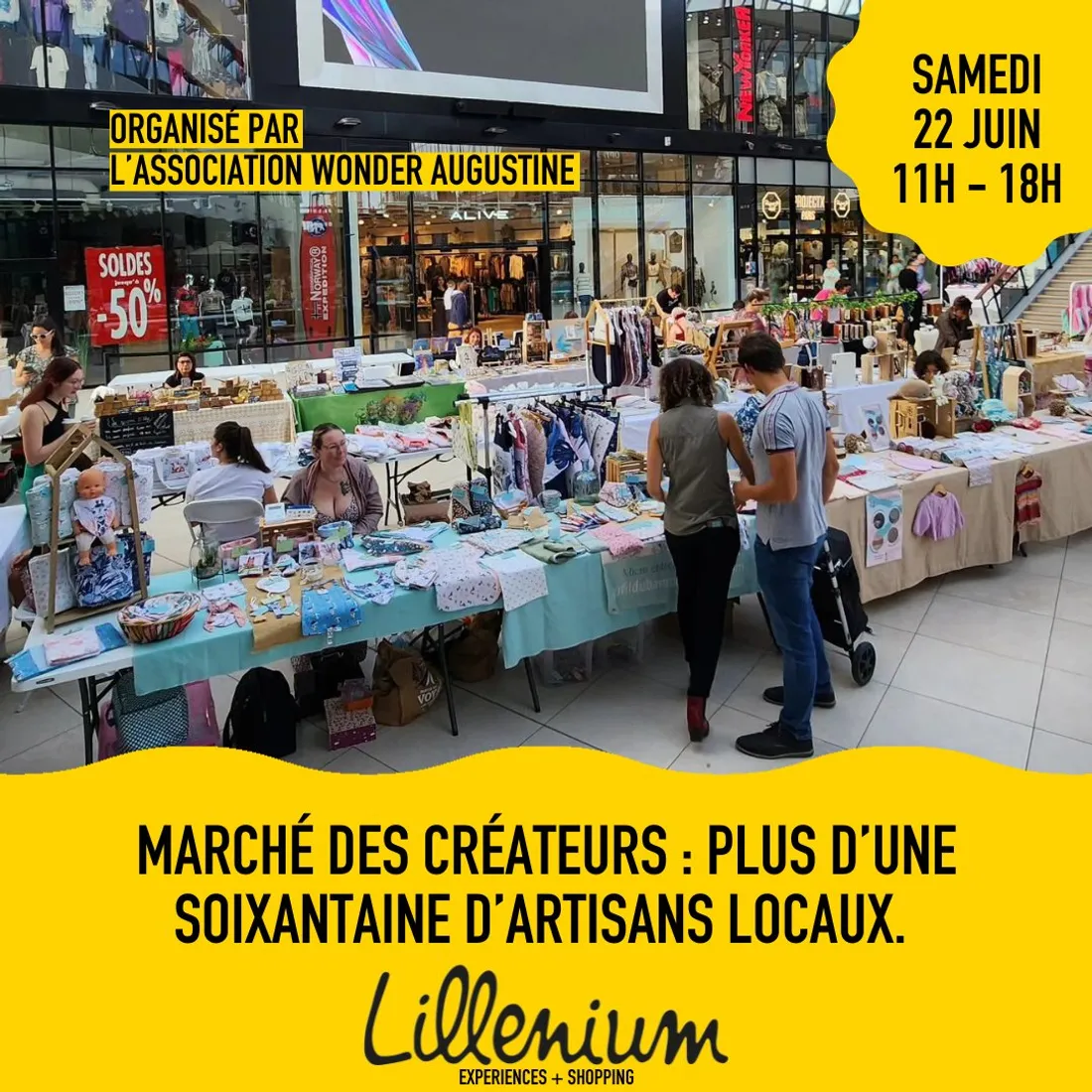 Un marché de créateurs ce samedi à Lille-Sud