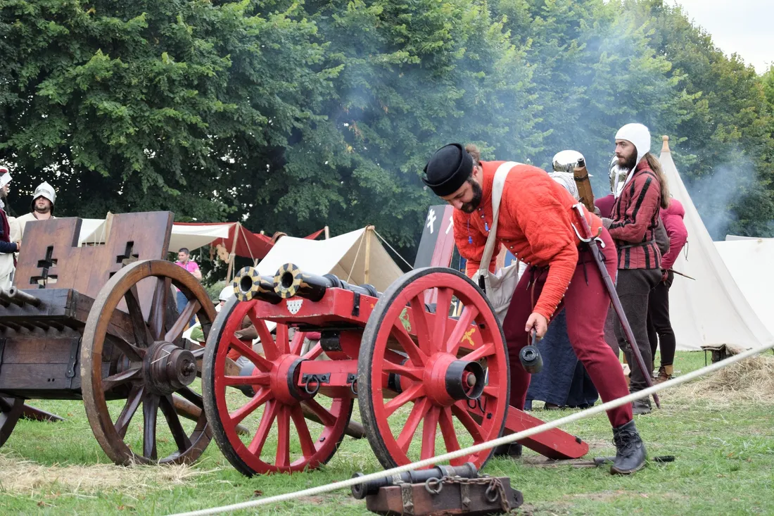 La cour bourguignonne s'installe à Asnapio