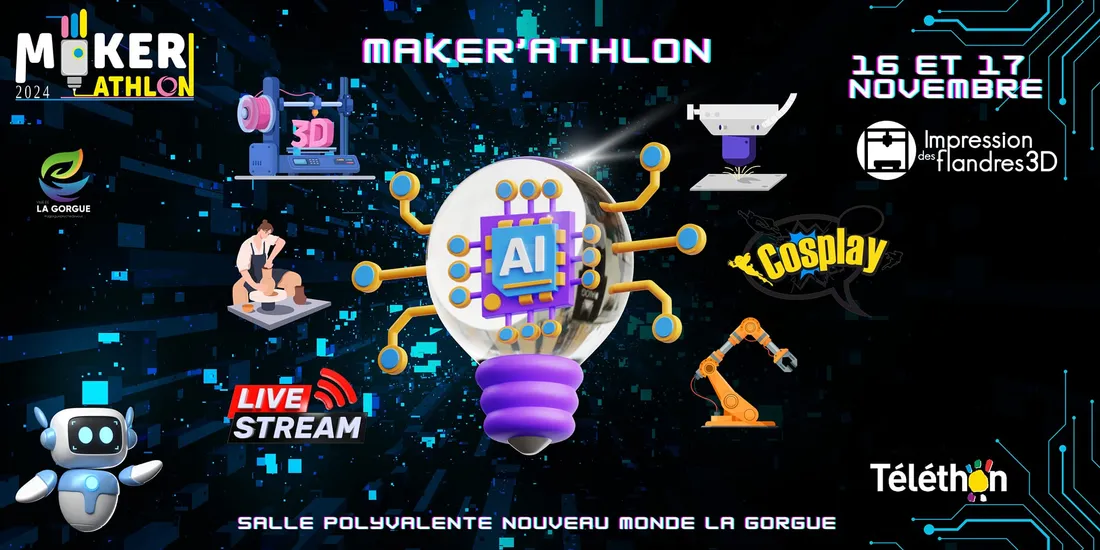Salon Maker'Athlon à La Gorgue