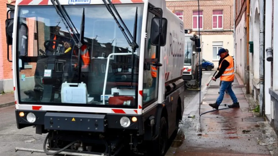 Grand nettoyage dans certaines rues de Roubaix cette semaine