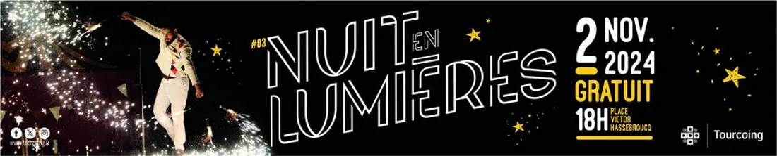 C'est la Nuit en Lumières à Tourcoing ce samedi