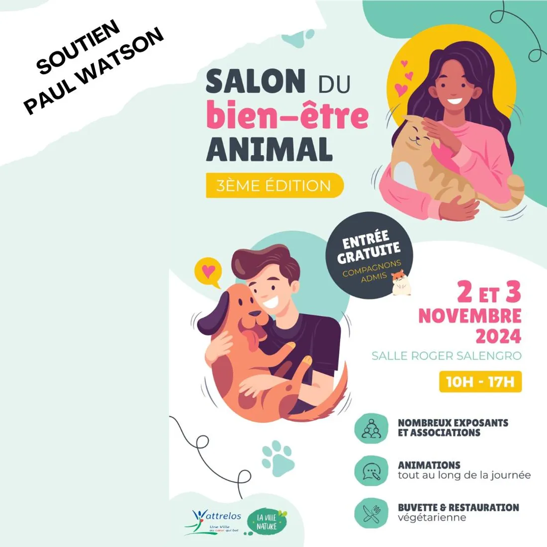 Le salon du bien-être animal de retour à Wattrelos