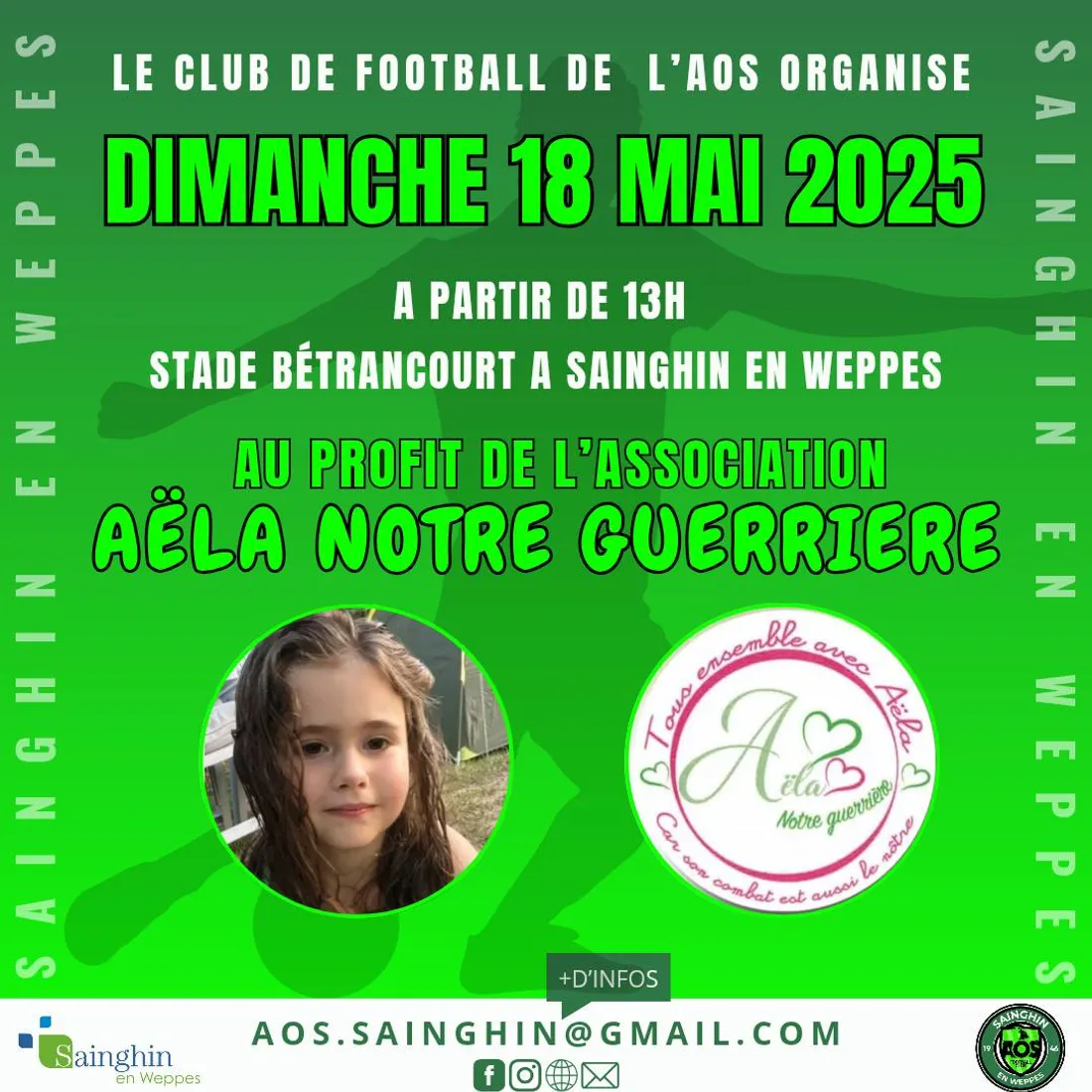 Rencontre sportive solidaire à Sainghin-en-Weppes