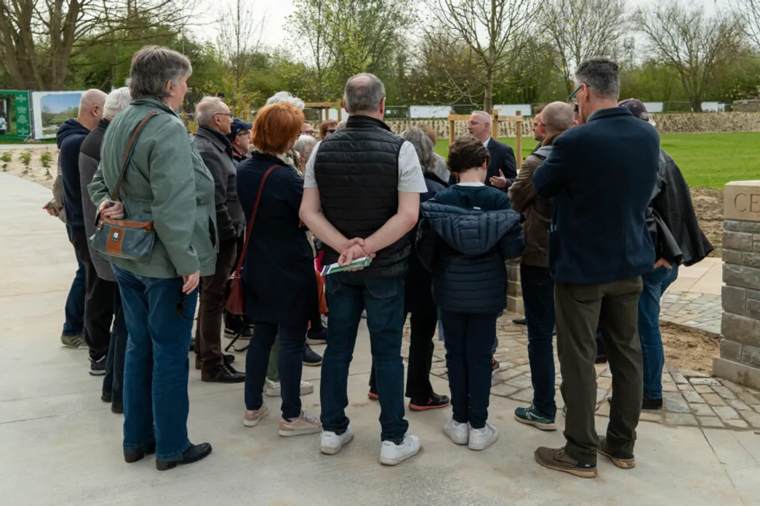 La Princesse Anne en visite à Loos-en-Gohelle