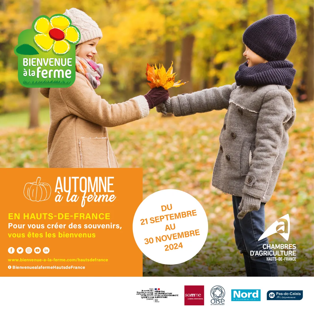 Des animations dans les fermes de la région pour l'automne