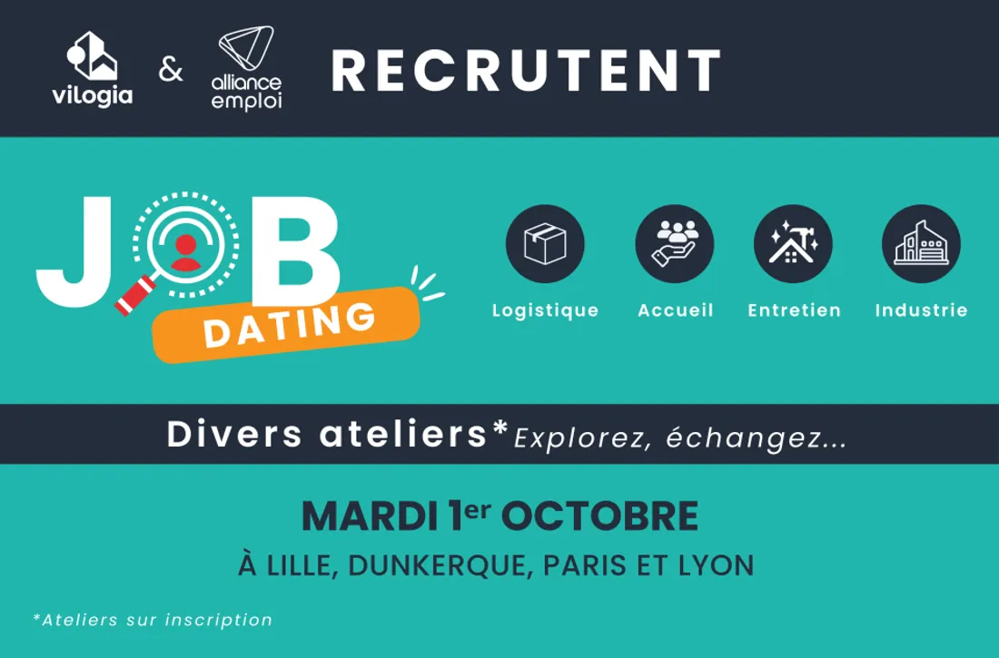 Job dating chez Vilogia et Alliance Emploi