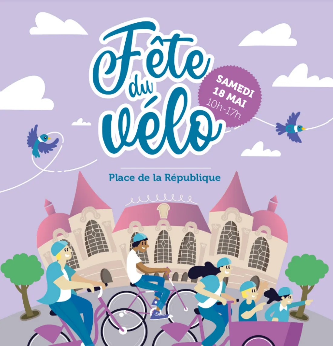 Une grande fête du vélo a lieu à Lille ce samedi