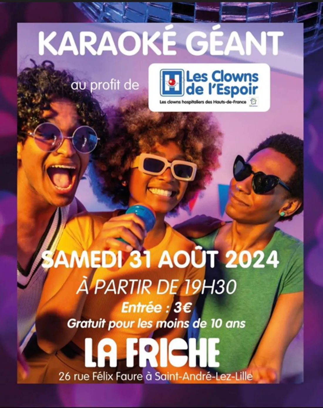 Karaoké géant ce samedi à la Friche Gourmande