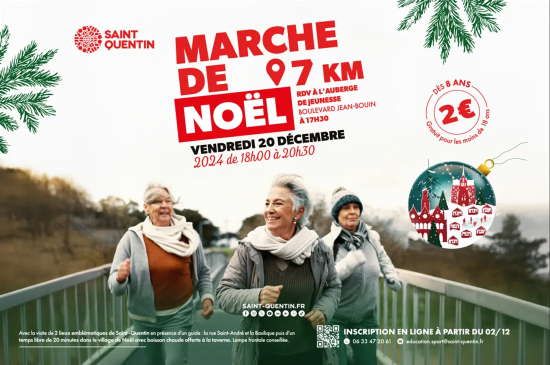 Une marche de Noel à Saint-Quentin