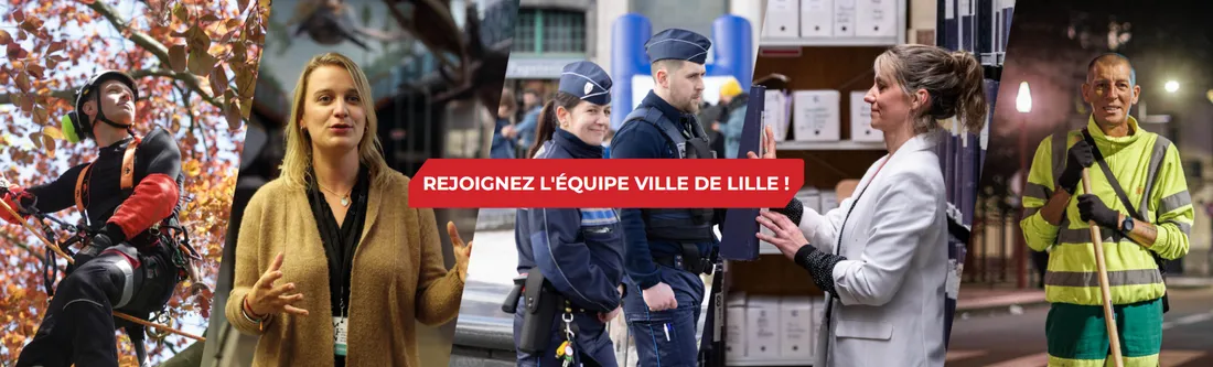 Des postes à pourvoir à la mairie de Lille