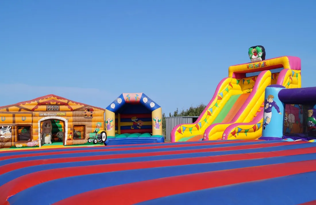 Le parc de jeux gonflables ouvre ce samedi 2 août