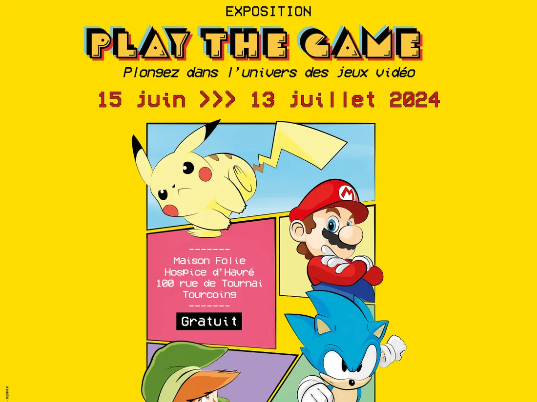Une exposition sur les jeux vidéos à Tourcoing
