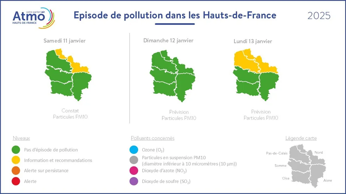 Episode de pollution aux particules fines