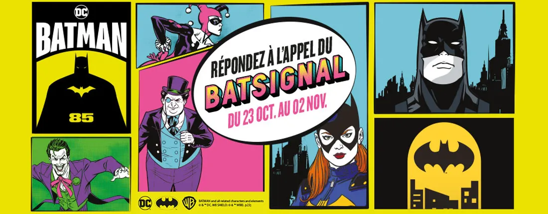 Batman s'invite à Aushopping Noyelles-Godault