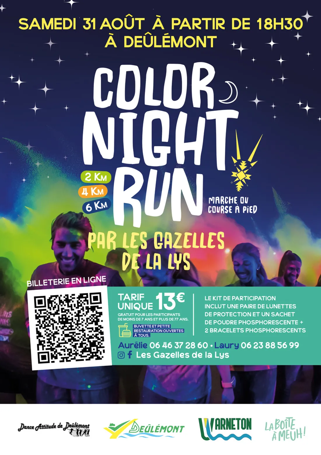 color night run 