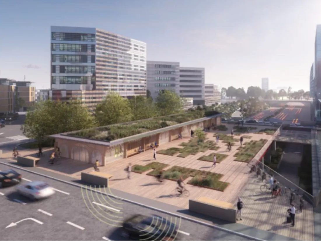 Les travaux reprennent sur la place Valladolid à Lille