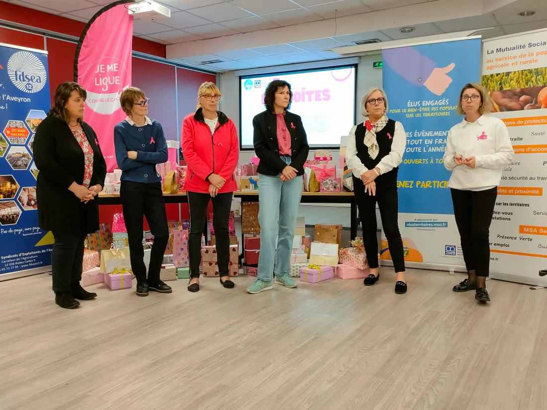 La FDSEA de l'Aveyron soutient la Ligue contre le cancer.