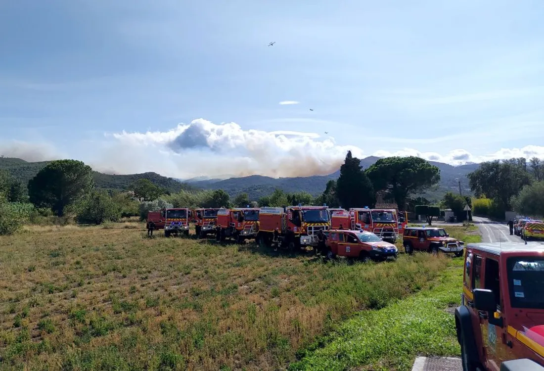 Les pompiers du Lot en renfort.