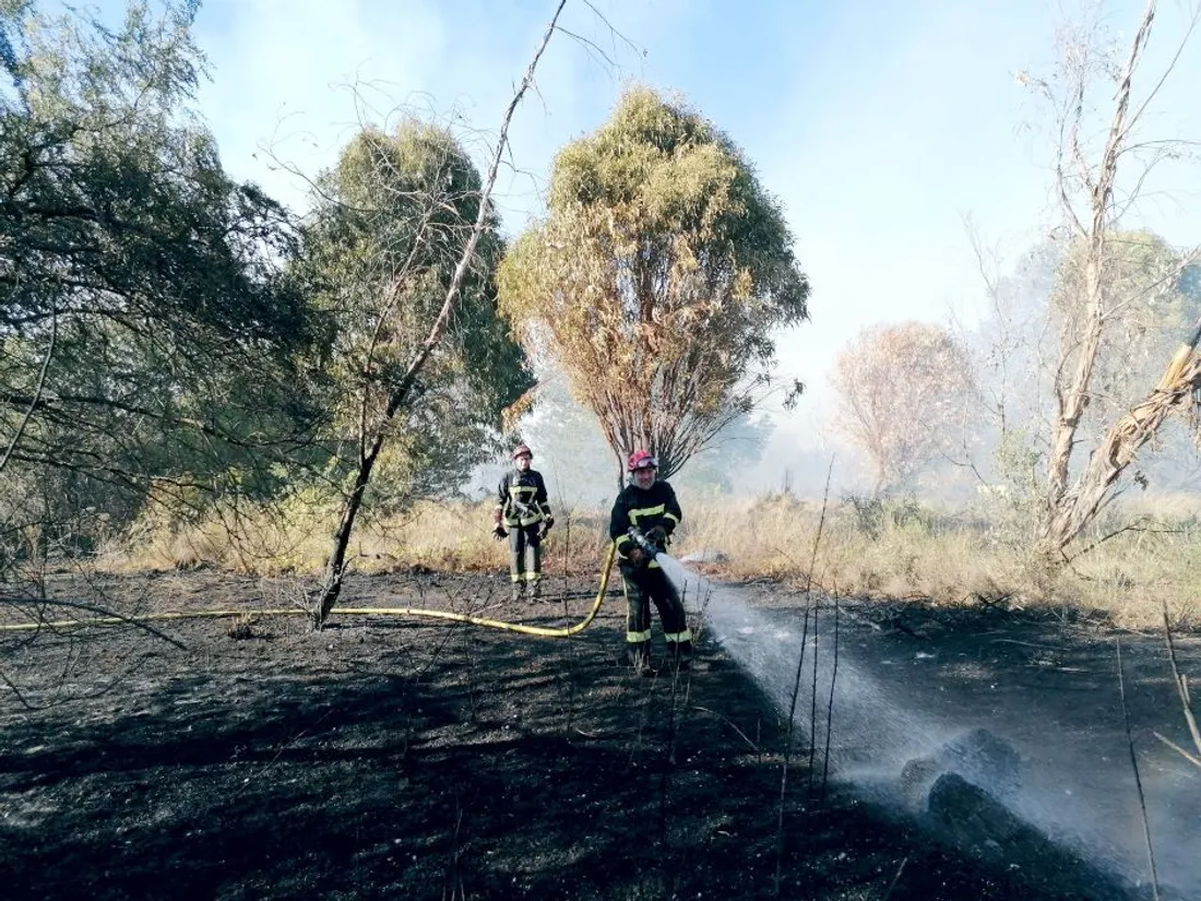 Les pompiers du Lot en septembre 2024