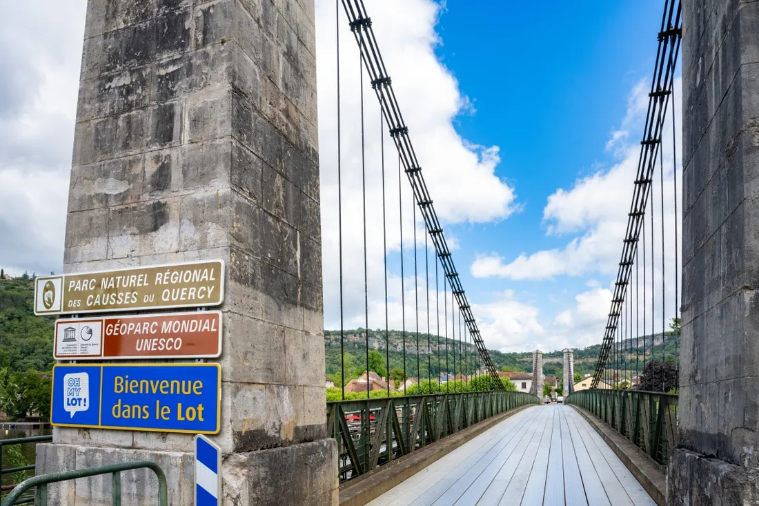 Le pont de Cajarc