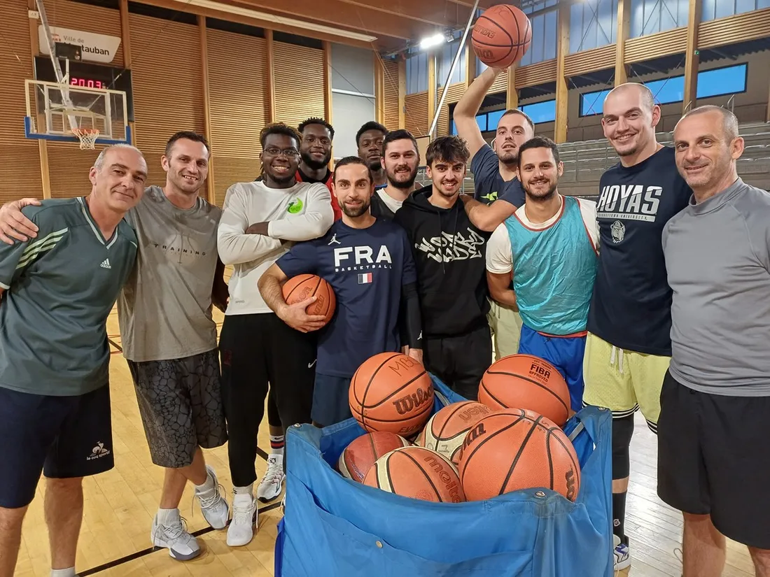 L'équipe du Montauban Basket Club prête pour son retour en Nationale 3