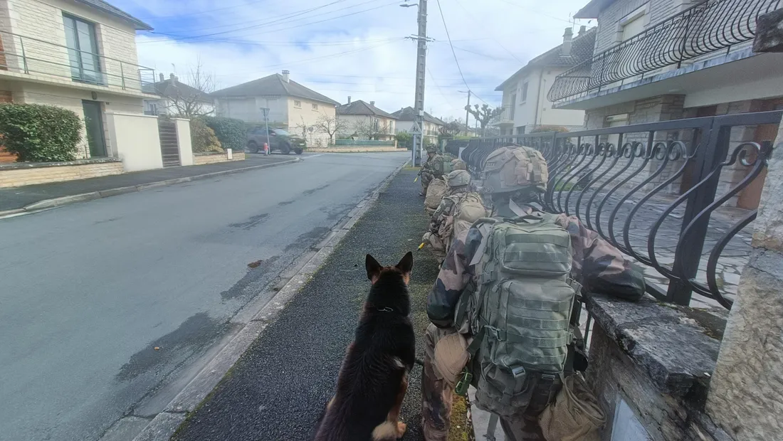 Exercice militaire 2ème REI