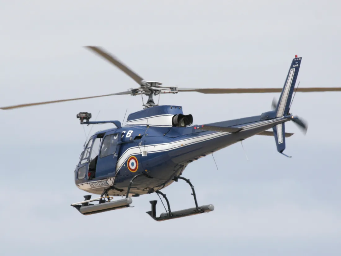 Hélicoptère de la Gendarmerie Nationale
