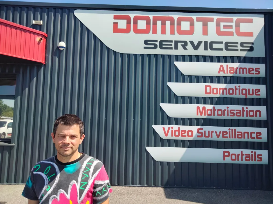 Alexandre Turpin, gérant de Domotec Services