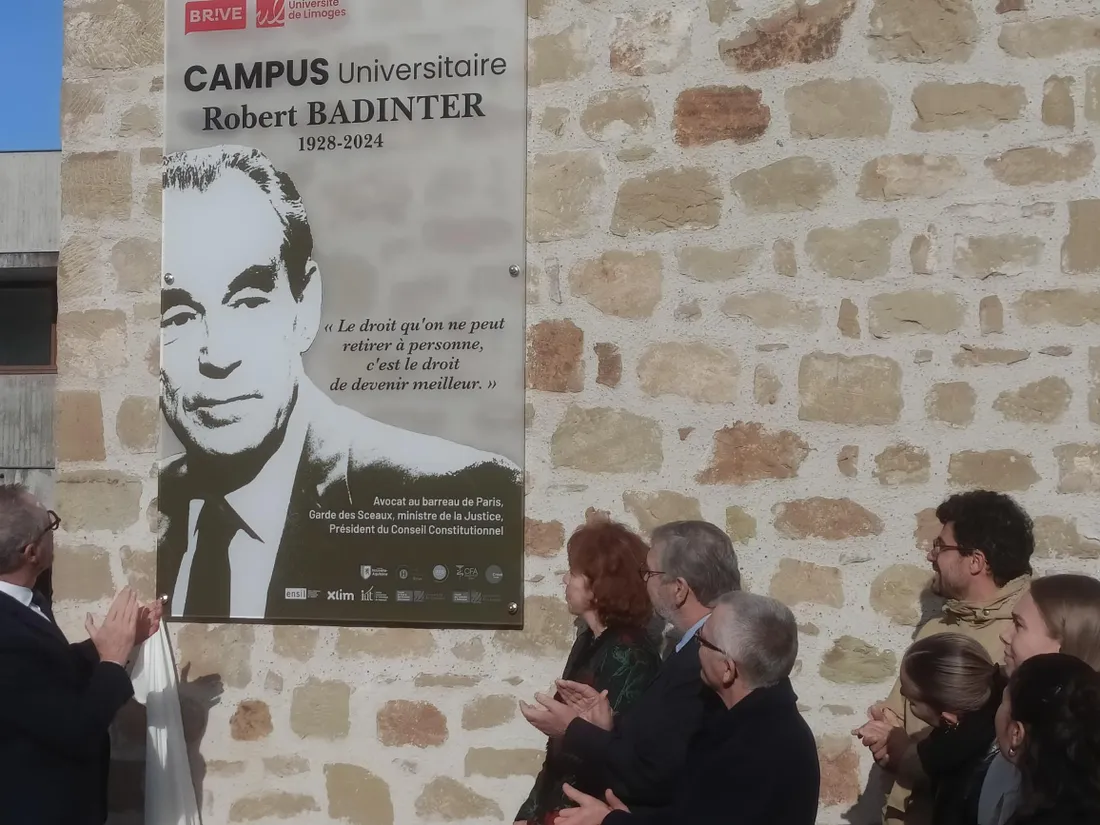 Le campus universitaire porte désormais le nom de Robert Badinter