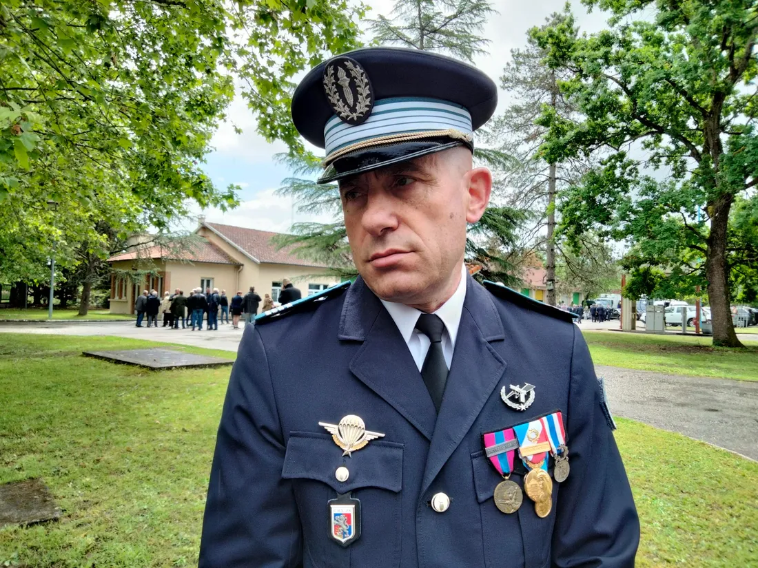 Olivier Mestre, nouveau commandant de la CRS 28 de Montauban