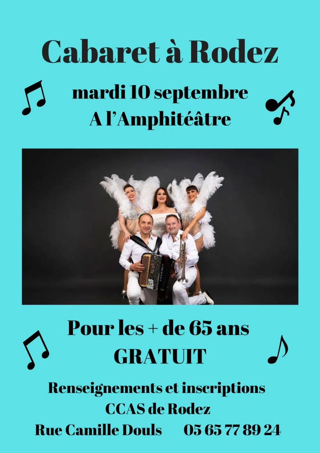 La représentation du spectacle aura lieu le 10 septembre 2024.