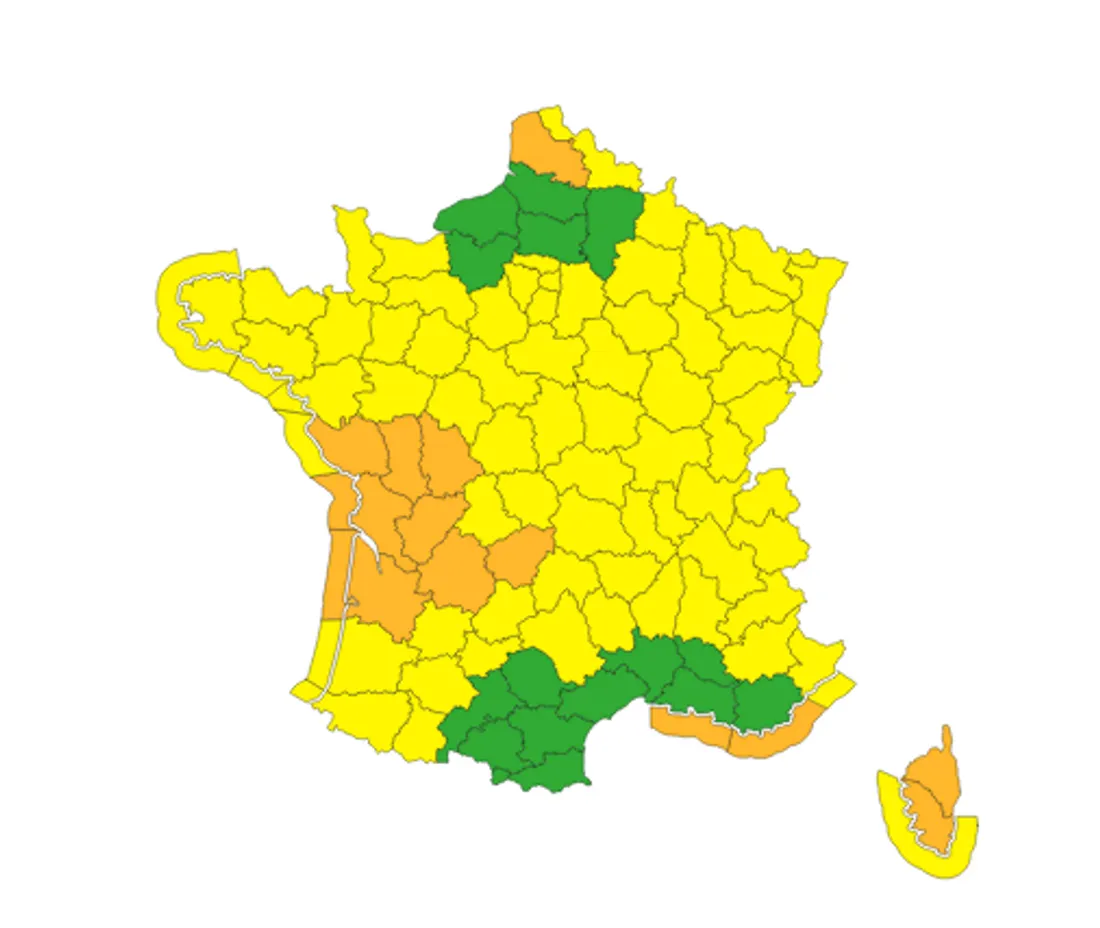 Carte Météo France