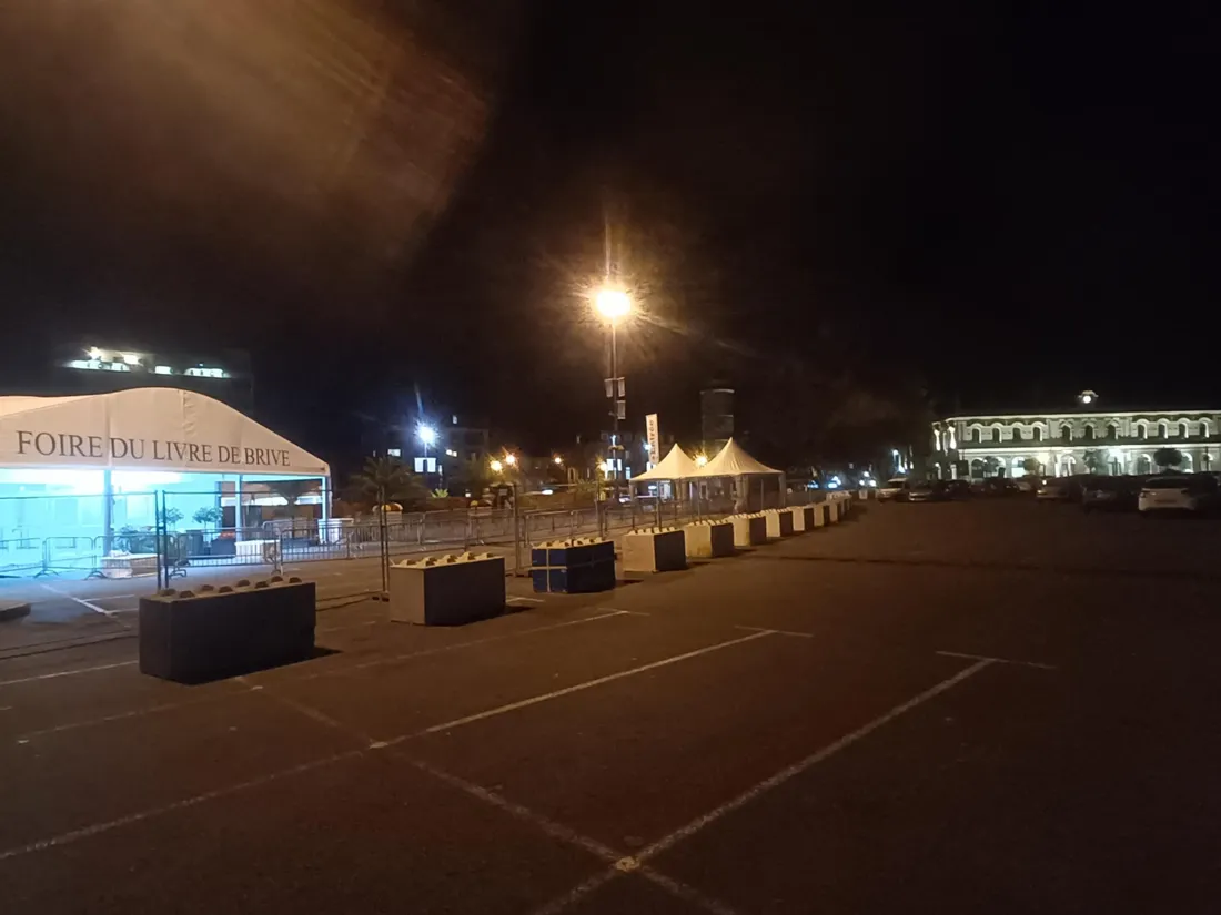La halle Brassens à J moins 1