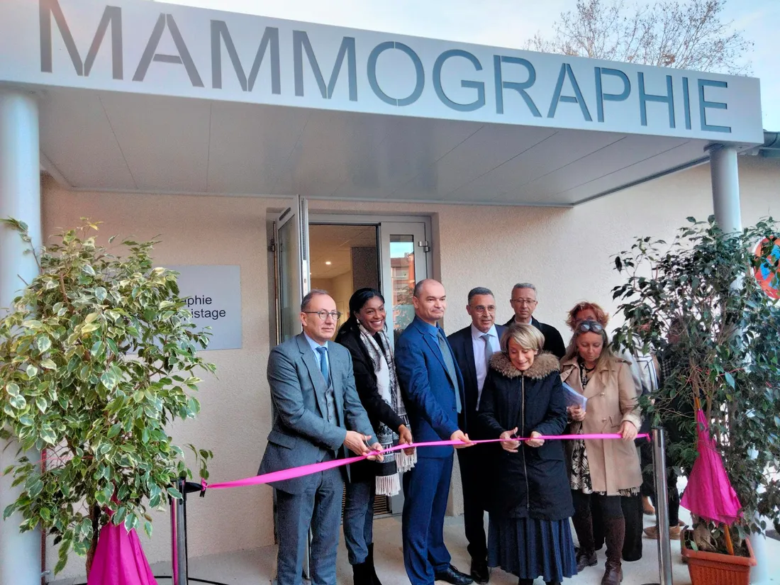 L'inauguration de la mammographie de l'hôpital de Montauban